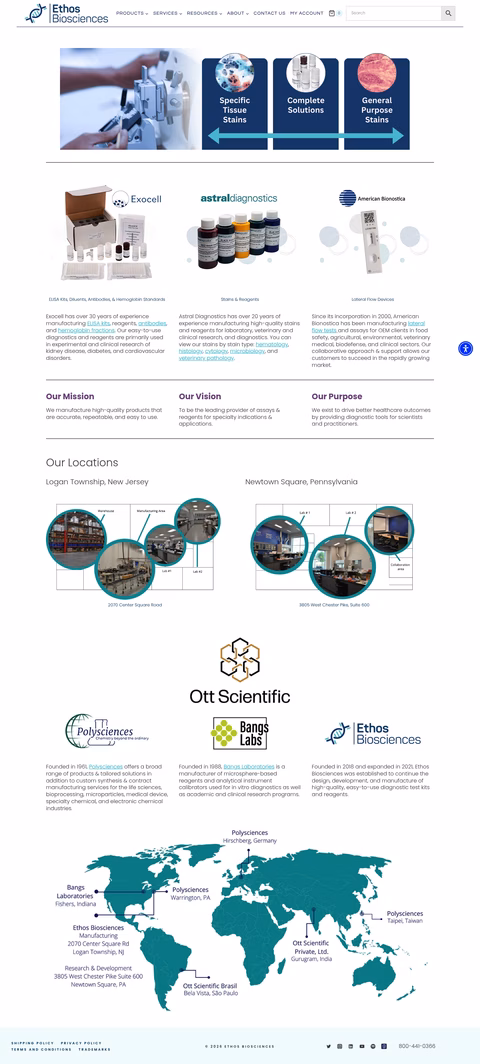 Ethos-Biosciences Homepage 1440px