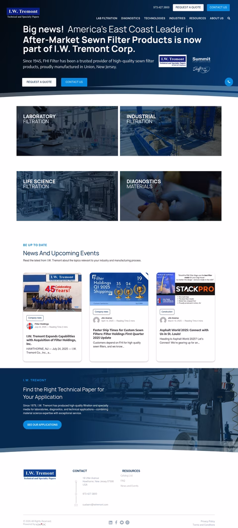 Filter-Holdings Homepage 1440px