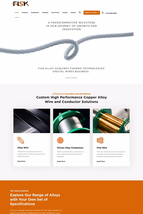 Fisk-Alloy Homepage 1440px