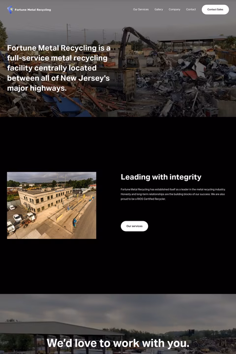 Fortune-Metal-Recycling Homepage 1440px