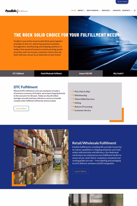 Fosdick-Fulfillment Homepage 1440px