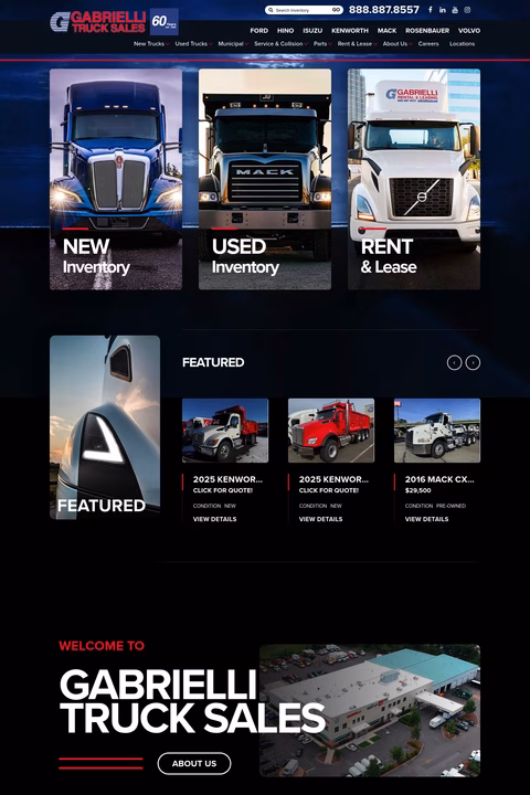 Gabrielli-Truck-Sales Homepage 1440px