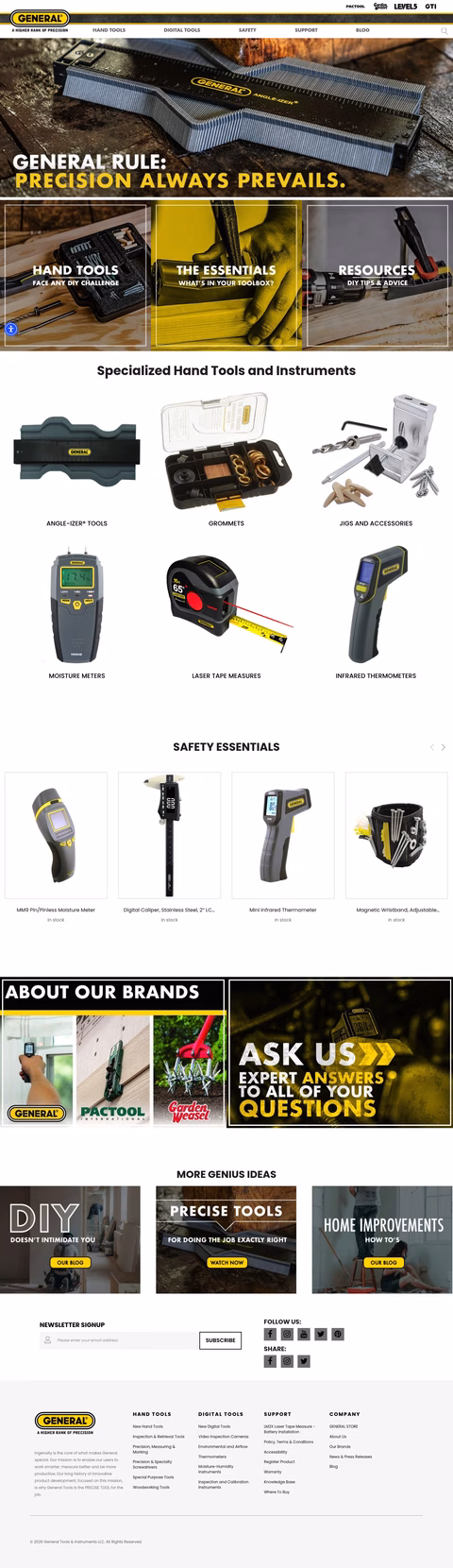 General-Tools-Instruments Homepage 1440px