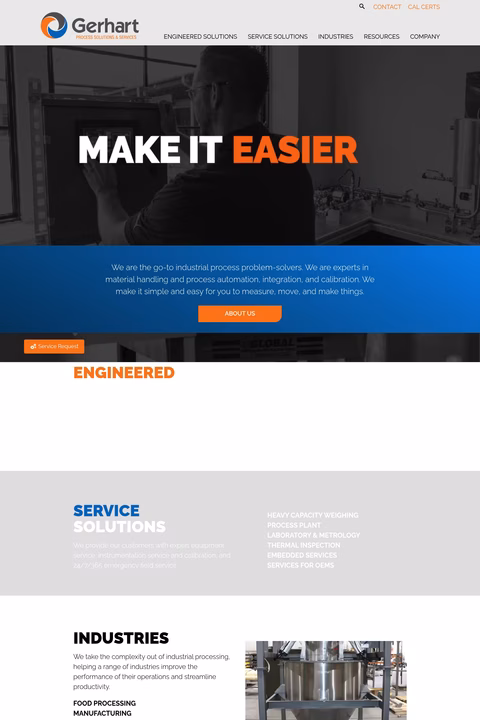 Gerhart-Scale Homepage 1440px