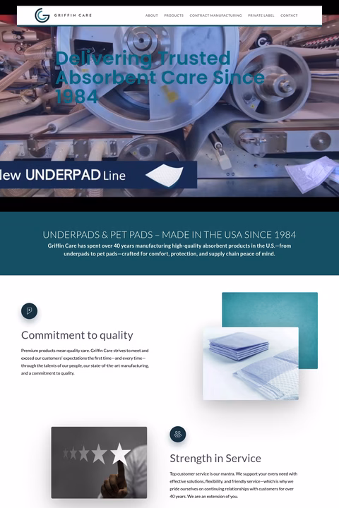 Griffin-Care Homepage 1440px