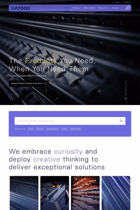 Haydon-Corporation Homepage 1440px