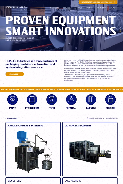 Heisler-Industries Homepage 1440px