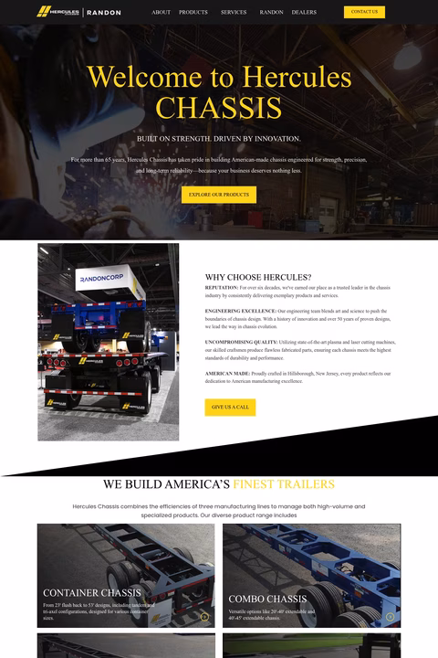 Hercules-Chassis Homepage 1440px