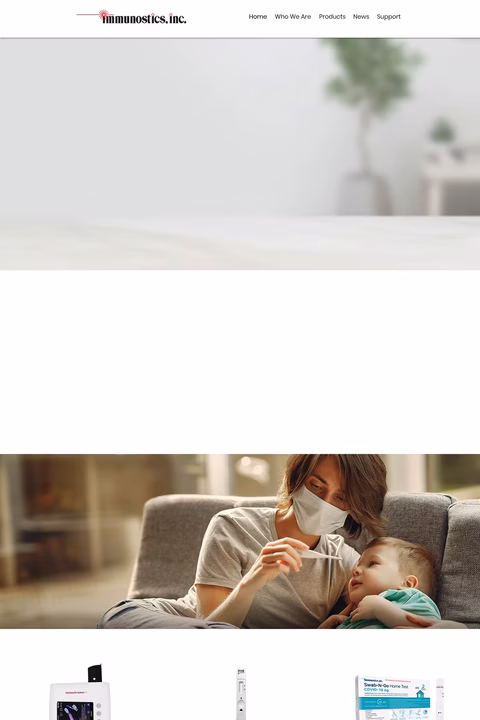 Immunostics-Inc Homepage 1440px