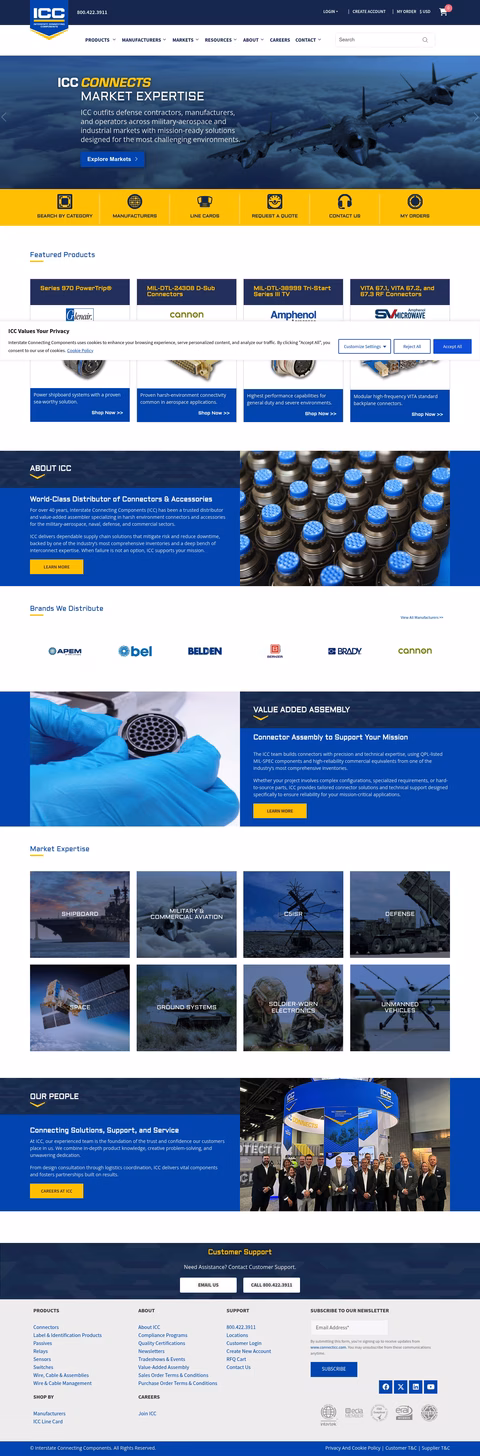Interstate-Connecting-Components Homepage 1440px