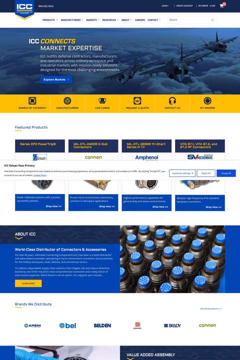 Interstate-Connecting-Components Homepage 1440px