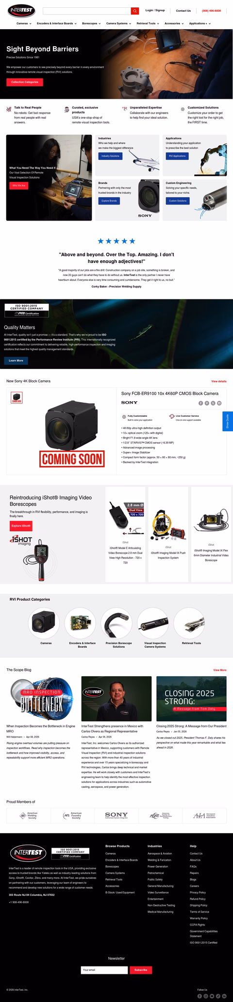 Intertest Homepage 1440px