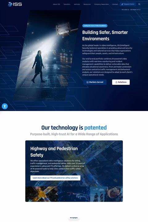 Iss-Intelligent-Security-Systems Homepage 1440px