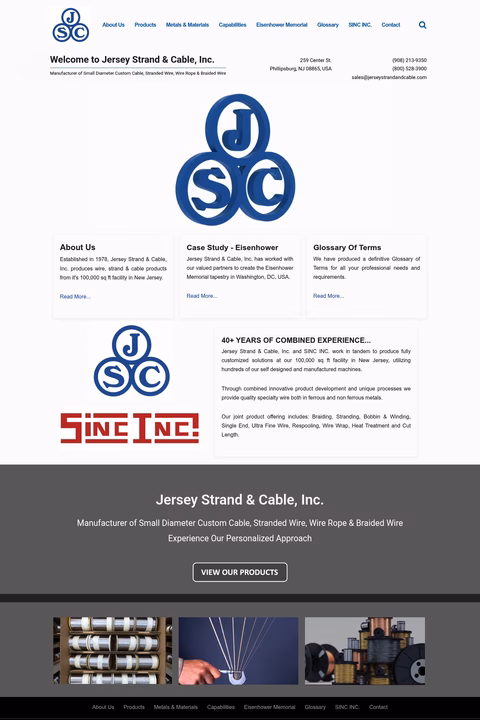 Jersey-Strand-Cable Homepage 1440px