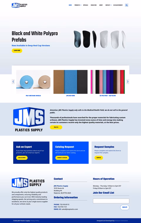 Jms-Plastics-Supply Homepage 1440px
