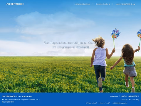 Jvckenwood-Usa Homepage 1440px