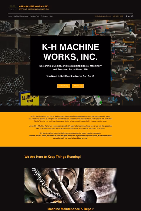 K-H-Machine-Works Homepage 1440px