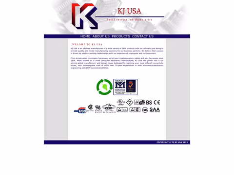 Kj-Usa Homepage 1440px