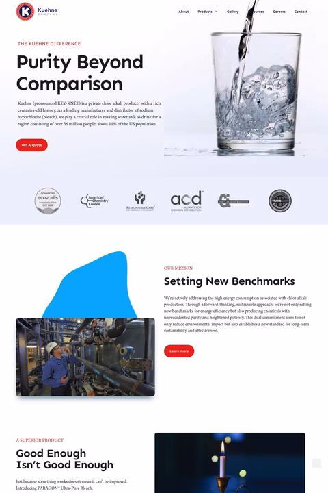 Kuehne-Company Homepage 1440px