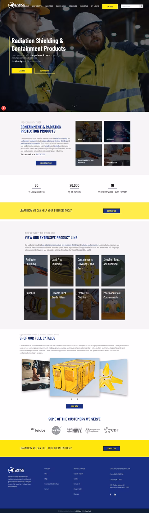 Lancs-Industries Homepage 1440px