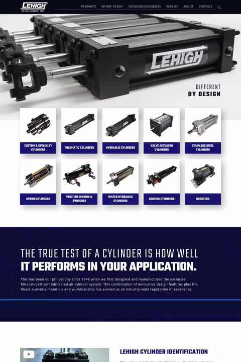 Lehigh-Fluid-Power Homepage 1440px