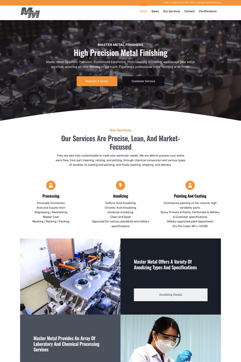 Master-Metal-Finishers Homepage 1440px