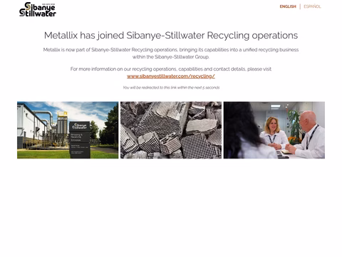 Metallix-Refining Homepage 1440px