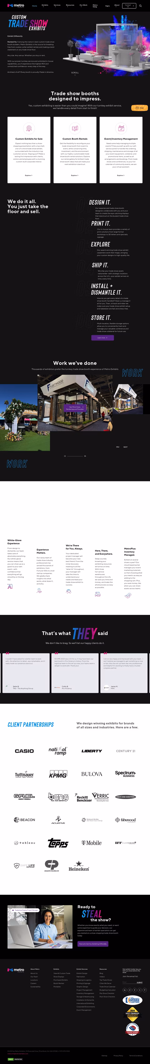 Metro-Exhibits Homepage 1440px
