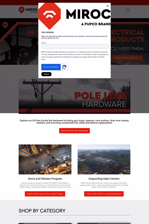 Miroc Homepage 1440px