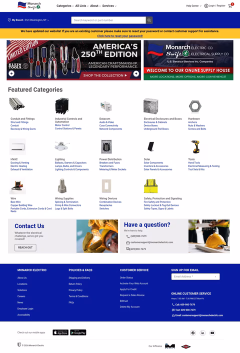 Monarch-Electric-Company Homepage 1440px