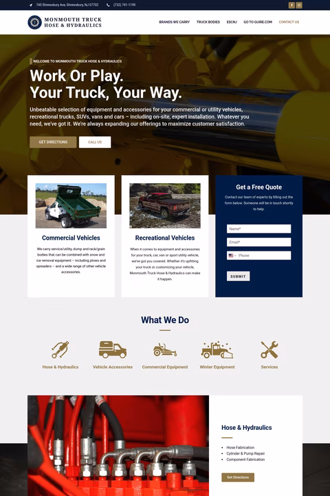 Monmouth-Truck-Hose-Hydraulics Homepage 1440px