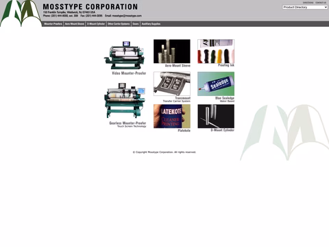Mosstype Homepage 1440px