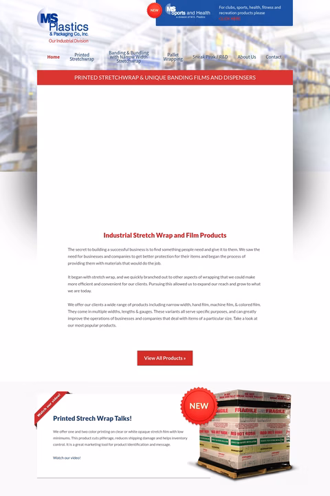 Ms-Plastics-Packaging Homepage 1440px