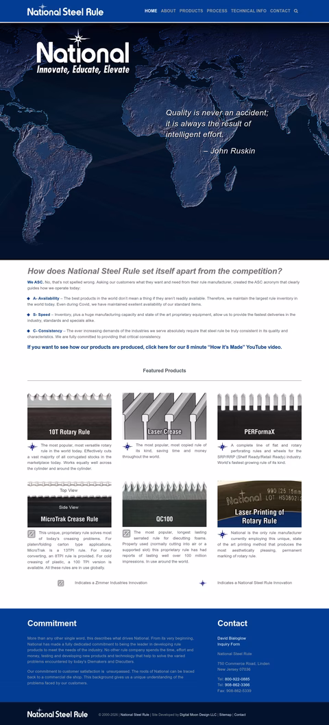 National-Steel-Rule Homepage 1440px