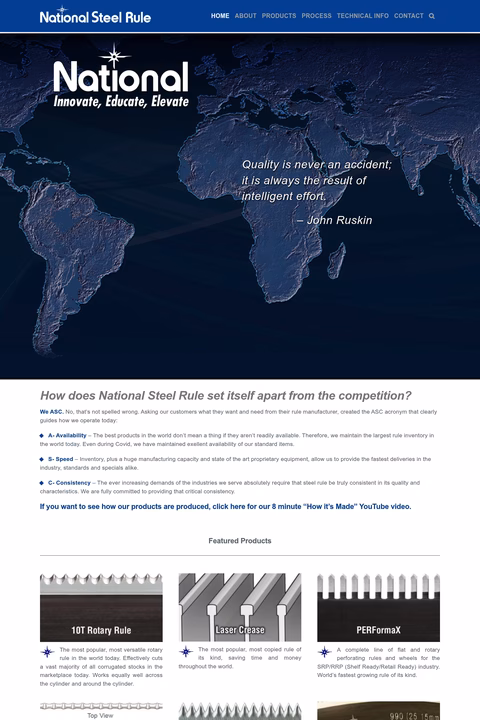 National-Steel-Rule Homepage 1440px