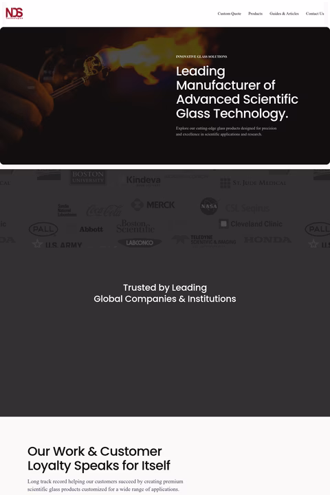 Nds-Technologies Homepage 1440px