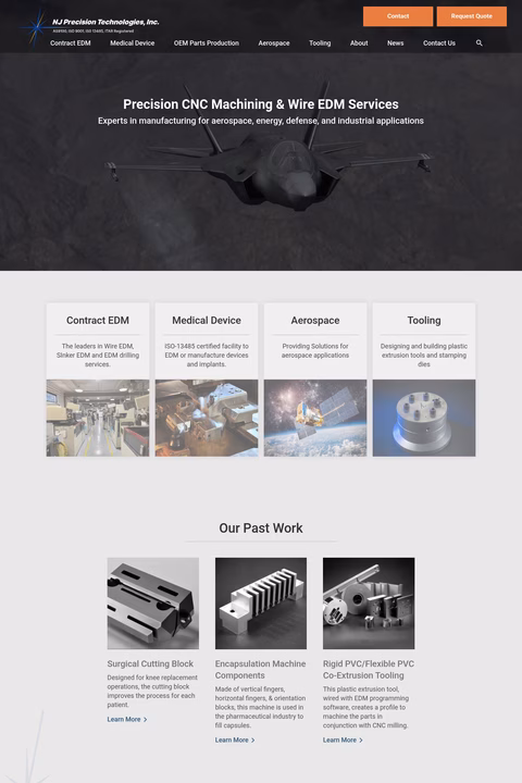 New-Jersey-Precision-Technologies Homepage 1440px
