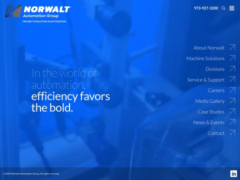 Norwalt-Automation-Group Homepage 1440px