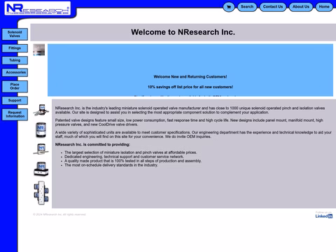 Nresearch-Inc Homepage 1440px