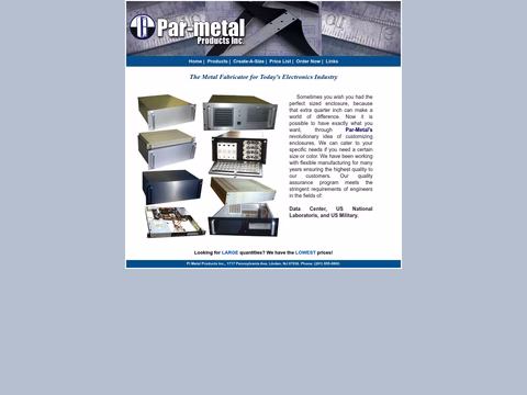 Par-Metal-Products Homepage 1440px