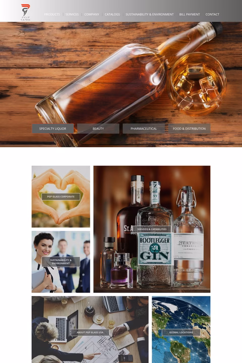 Pgp-Glass-Usa Homepage 1440px