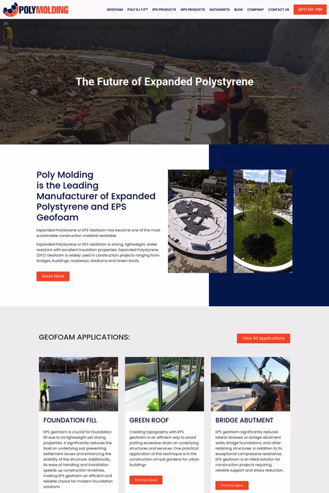 Poly-Molding Homepage 1440px