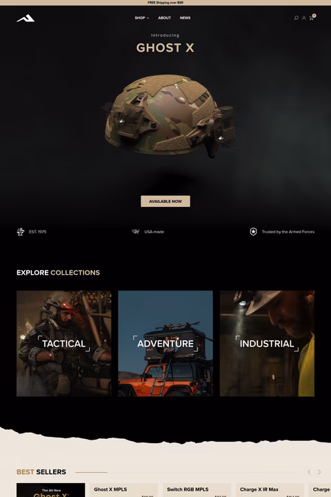 Princeton-Tec Homepage 1440px