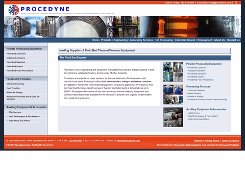 Procedyne Homepage 1440px