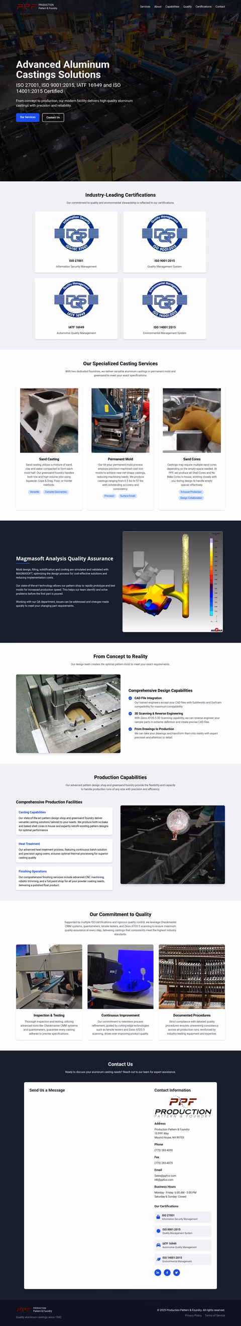 Production-Pattern-Foundry Homepage 1440px