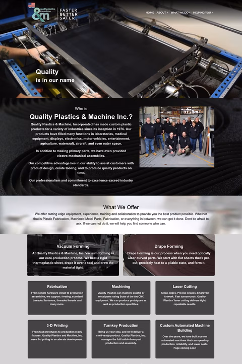 Quality-Plastics-2 Homepage 1440px