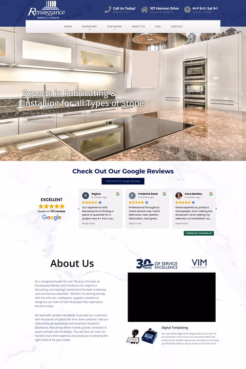Renaissance-Marble-Granite Homepage 1440px