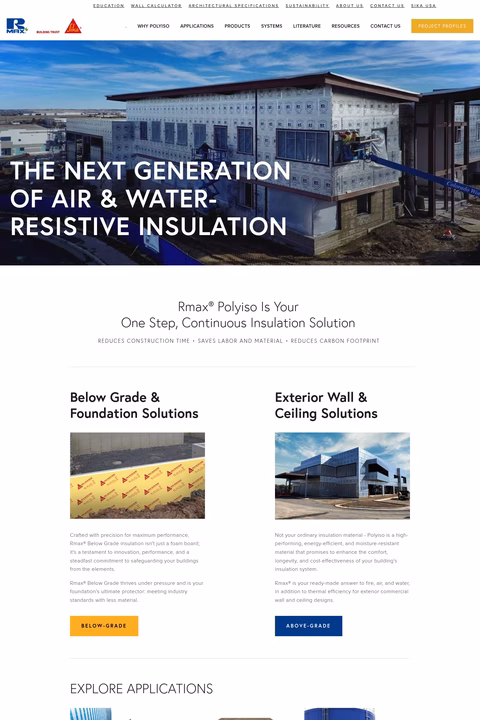 Rmax-Insulation Homepage 1440px