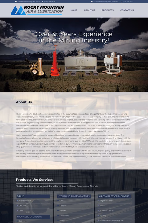 Rocky-Mountain-Air-Lubrication Homepage 1440px
