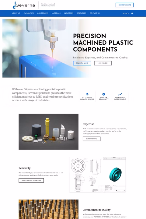 Severna-Operations Homepage 1440px